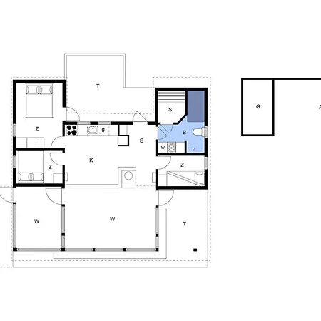 Bl164-saltum-lyngsletten-7 度假居 Saltum