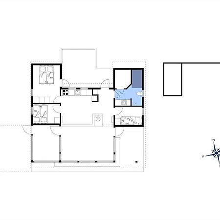 بيت للعطل Bl164-saltum-lyngsletten-7 *